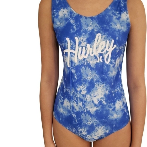 Tie Dye Hurley One Piece Swimsuit 💙 - Picture 3 of 9